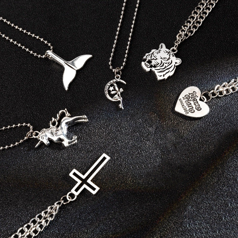 Wholesale Titanium Steel Chain Necklace